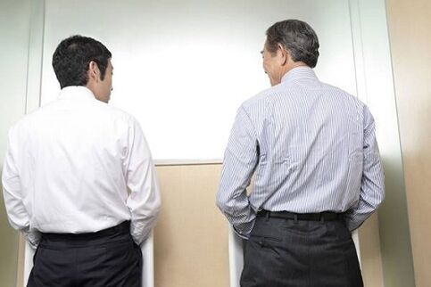 Problems urinating due to prostatitis