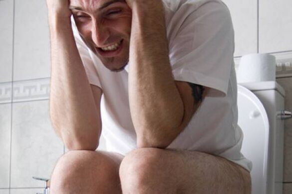 The inflammatory process of the prostate is often accompanied by vivid symptoms