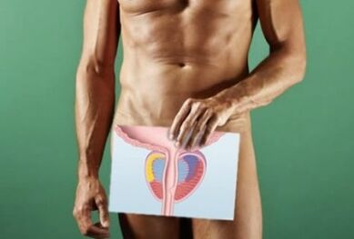 Changes in the prostate in prostatitis