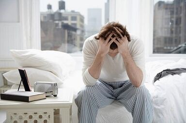 Malaise and headache with prostatitis