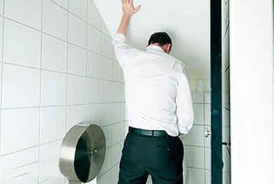 Problems urinating due to prostatitis